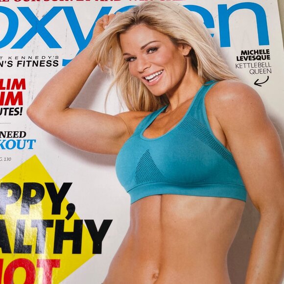 Oxygen Fitness Magazine u B November 2013 Michele Levesque Cover Vol 16 Is 6 No - Picture 2 of 10